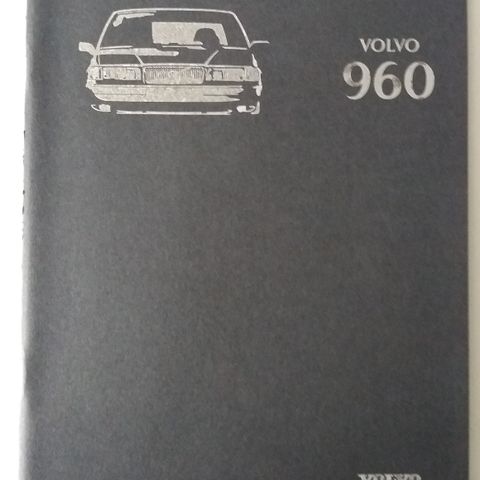 VOLVO 960 brosjyre (NORSK)