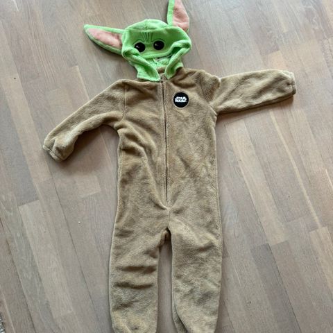 Yoda Star Wars kostyme til barn