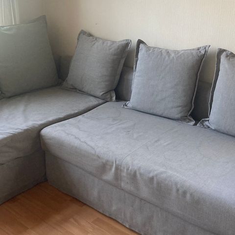 Pent brukt Holmsund hjørnesofa/sofa selges