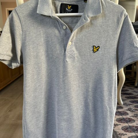 Lyle & Scott pique skjorte