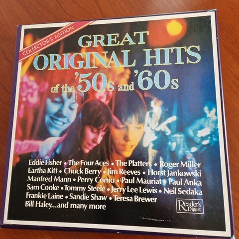 Great original hits of the 50s and 60s tilsalgs