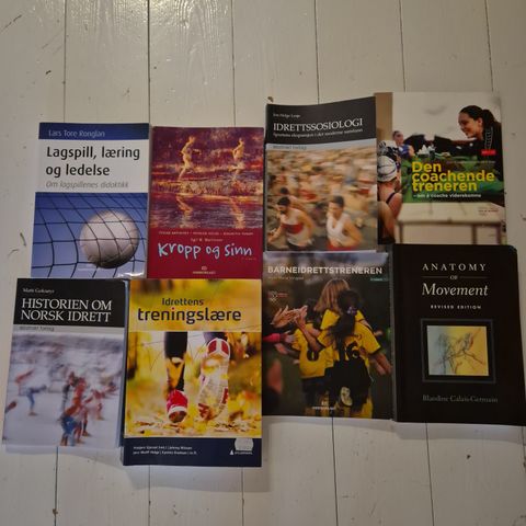 Fagbøker Komplett Sett USN Idrettvitenskap utdanning