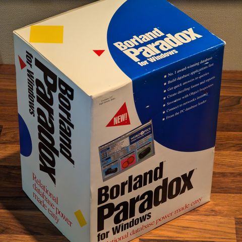 Borland Paradox for Windows (1993) [PC BIG BOX]