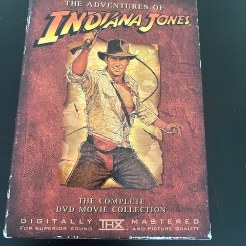 Indiana Jones dvd-boks