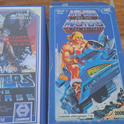 He-Man vhs 2000 , Vhs