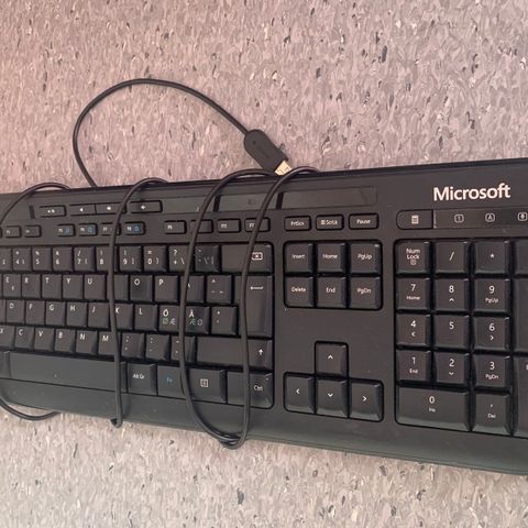 Microsoft keyboard