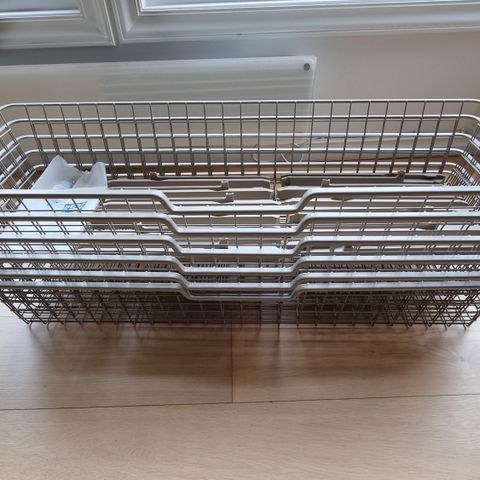 6 stk. IKEA Pax nettingkurver 100x35 cm