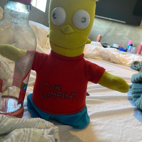 Bart Simpsons 1992 plush