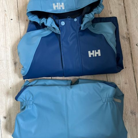 HH regnsett fleece str. 98