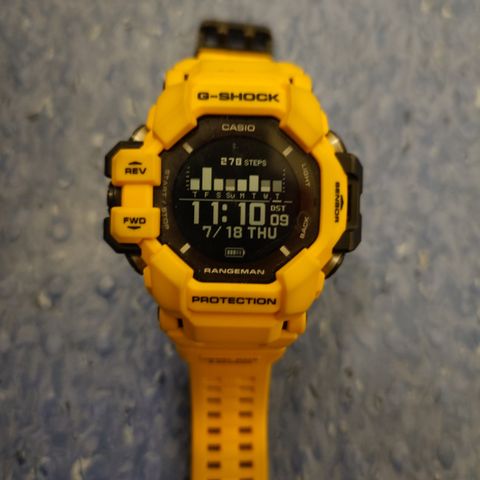 En sportsklokke fra g shock