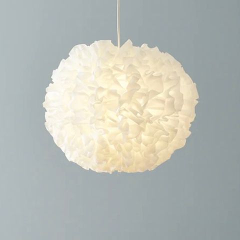 Ikea «Vindkast» taklampe 50 cm inkl. «Styrbar» fjernkontroll