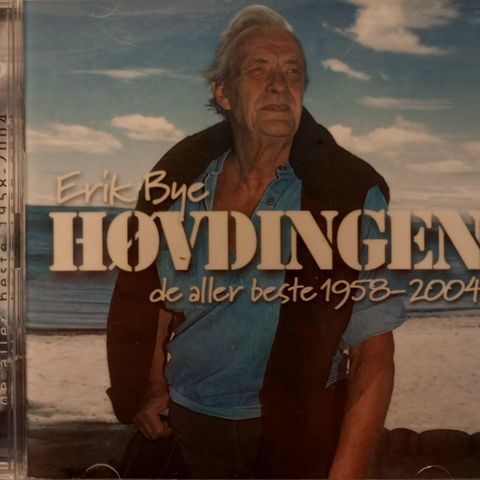 CD. ERik Bye. Høvdingen. De aller beste 1958-2004. Dobbel CD