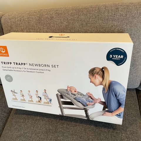 Tripp Trapp® Newborn Set med Leketøyhenger (i originalforpakning)