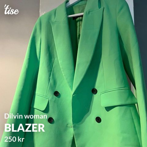 Grønn fresh blazer