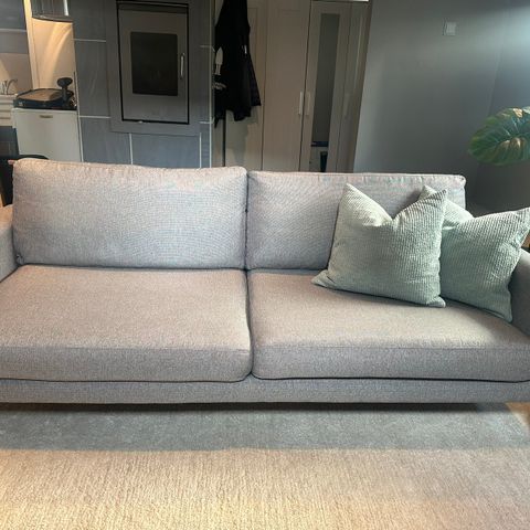 Flott 3-seters sofa