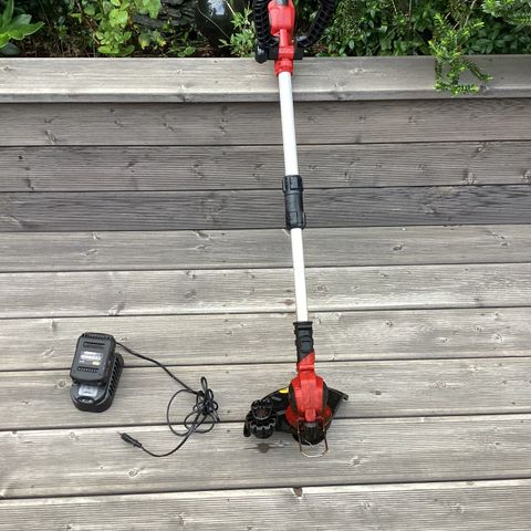 Kantklipper med 18v batteri og lader