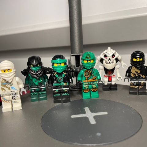 Bytter Ninjago Figurer for Set