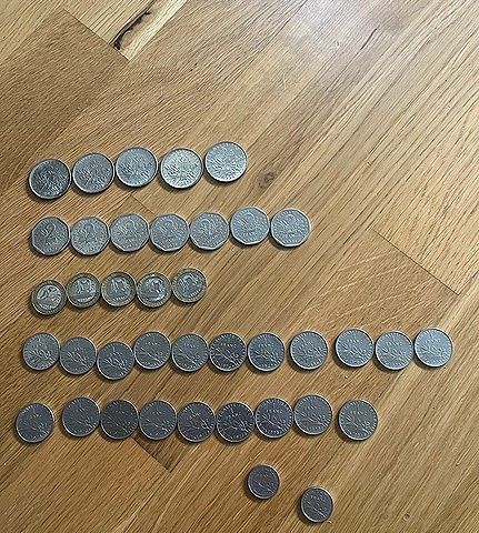 Franske mynter (utgåtte?)
