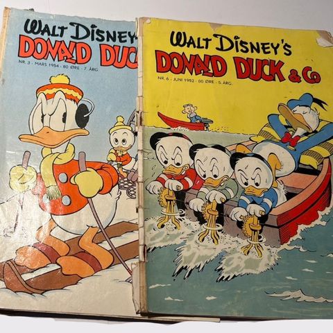 Donald Duck 1952 og 1954
