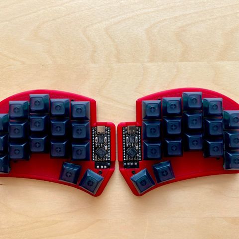 Ferris Sweep Bling MX Ergo Tastatur