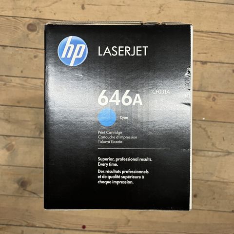 Toner HP LaserJet - 646A - CF031A (Cyan)