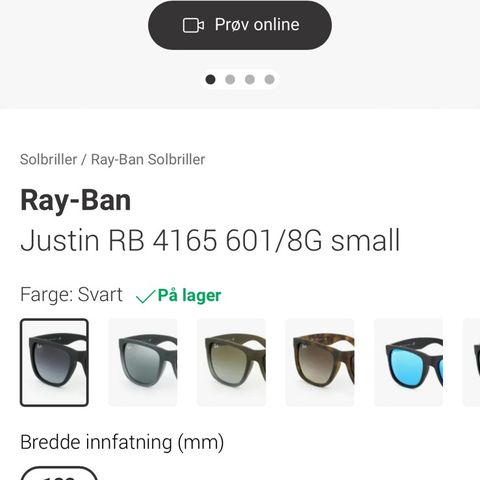 Ray ban Justin solbrille