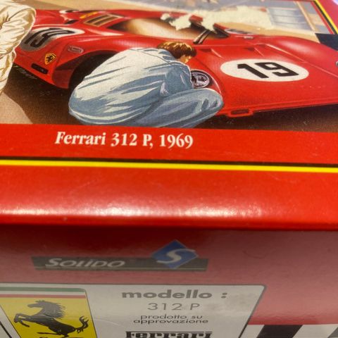 MODELLBIL FERRARI 312 P