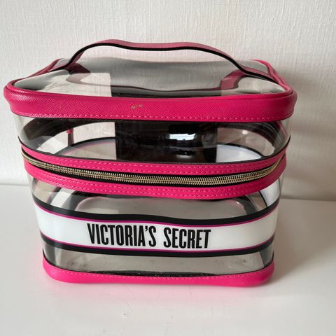 Victorias Secret sminke bag (ca 22 x 18 x 16 cm)