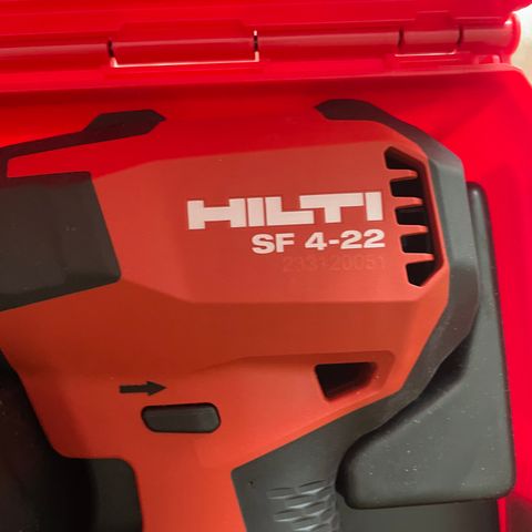 Batteridrill Hilti SF 4-22 ATC