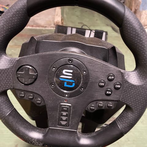 Racing sim sett