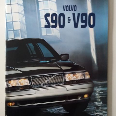 Volvo S90 & V90 brosjyre. (NORSK)