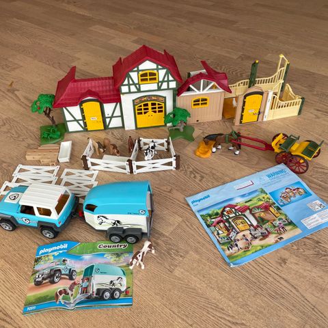 Bondegård playmobil - mangler deler  ALT for 350