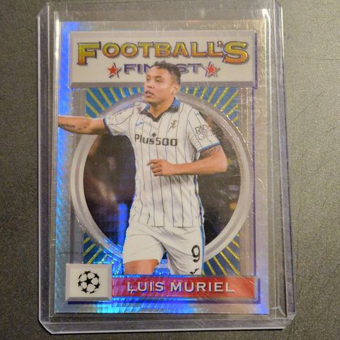 Luis Muriel 32/35 Nummerert Footballs Finest Topps 2022