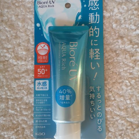 Bioré UV Aqua Rich Watery Essence solkrem