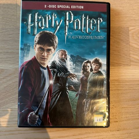 Harry Potter og Halvblodsprinsen DVD