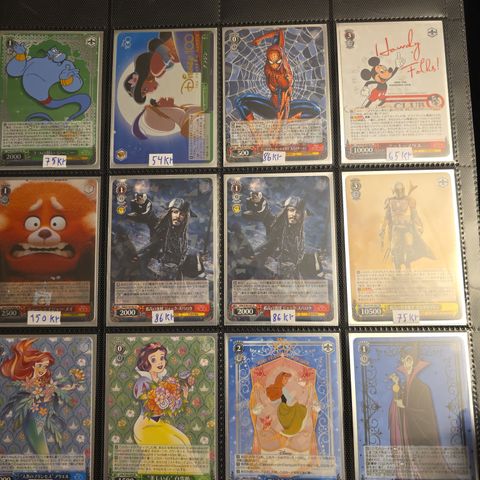 Disney 100 years of wonder japanese cards