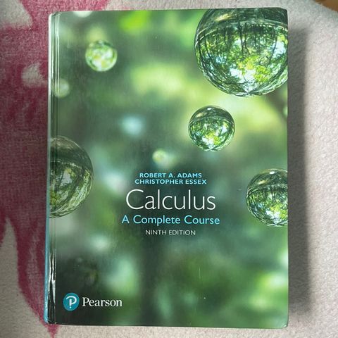 Calculus: A Complete Course (9th ed) - Adams & Essex