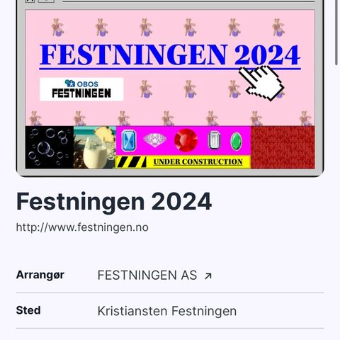 Festivalpass festningen 2024