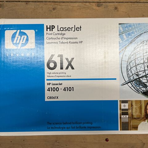 Toner HP LaserJet 4100 - 4101 61x - C8061X