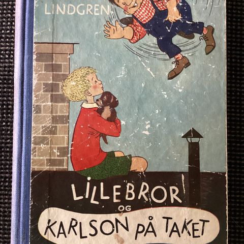 Astrid Lindgren Lillebror og Karlson på taket 1. utgave 1956
