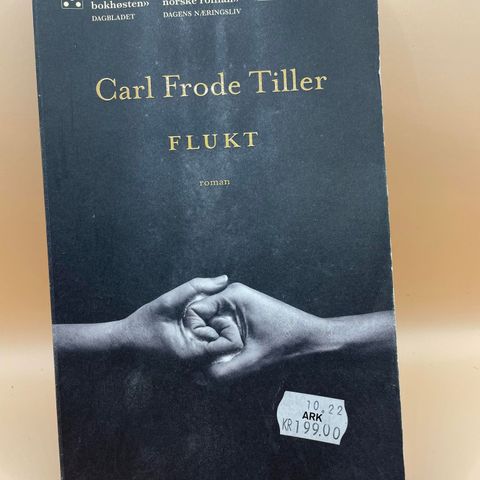 Carl Frode Tiller Flukt Roman Norsk