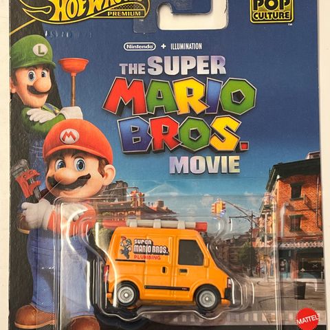Hot Wheels Plumber Van - Super Mario Bros - Pop Culture - HFX03