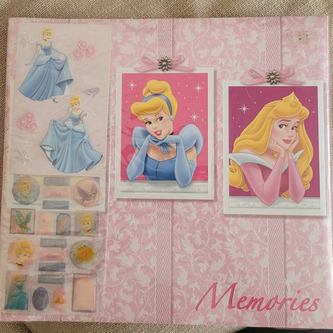 Prinsesse-scrapbook