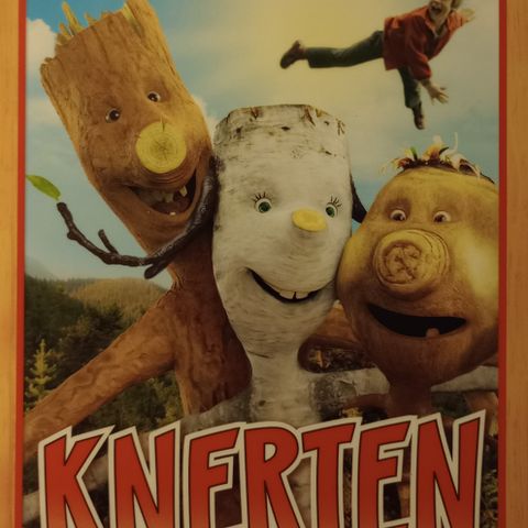 DVD. Anne-Cath Vestly. Knerten trilogien.  3 DVDer i samleboks