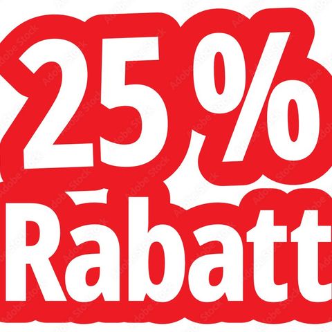 Rabattkode 25 % Trendit