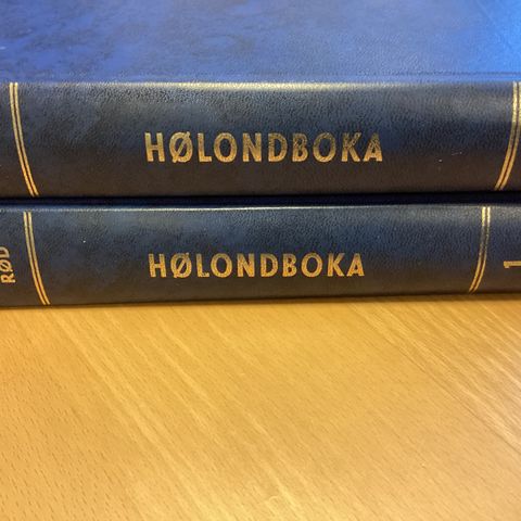 HØLONDBOKA 1 OG 2