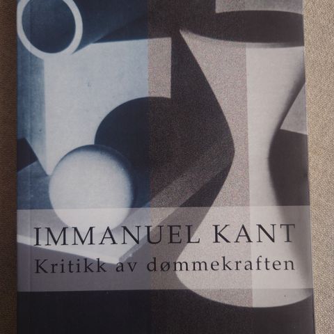 Kritikk av dømmekraften - Immanuel Kant. 1995