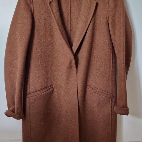 Zara caramel coat / jakke