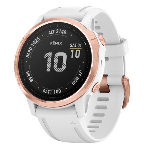 Garmin Fenix 6s Pro GPS smartklokke 42 mm, roségull