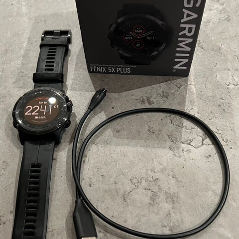 Garmin Fenix 5X plus Sapphire edition